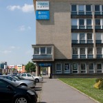 Parking, budova Ostravia, placený i bezplatný v okolí